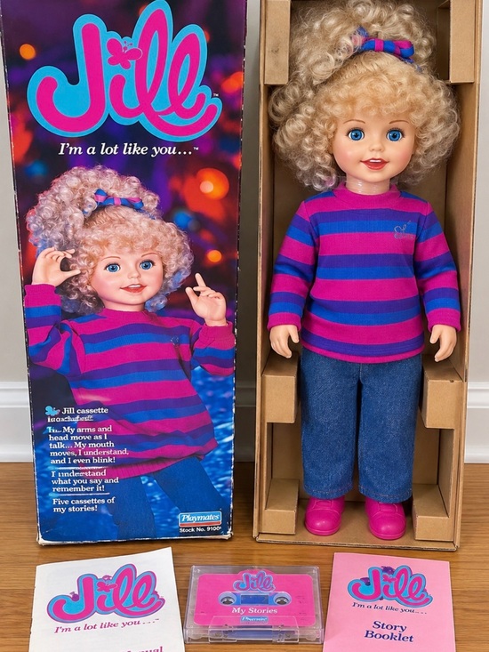 Other - Never used Vintage 1980 Jill Interactive Talking Doll Original Box Rare